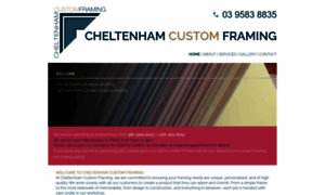Cheltenhamcustomframing.com.au thumbnail