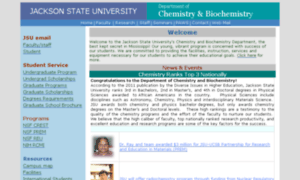 Chem.jsums.edu thumbnail