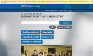 Chem.wvu.edu thumbnail
