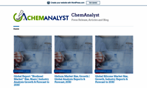 Chemanalystreports.wordpress.com thumbnail