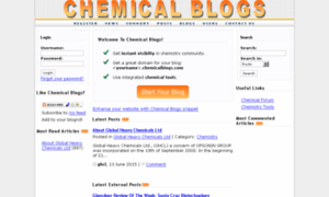 Chemicalblogs.com thumbnail