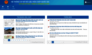 Chemicaldata.gov.vn thumbnail
