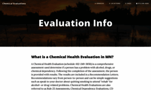 Chemicalhealthevaluationsmn.com thumbnail