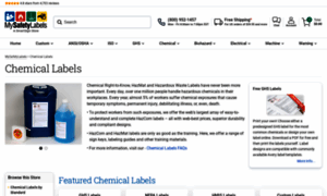 Chemicallabels.com thumbnail