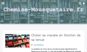 Chemise-mousquetaire.fr thumbnail