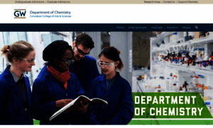 Chemistry.columbian.gwu.edu thumbnail