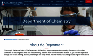 Chemistry.columbusstate.edu thumbnail