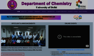 Chemistry.du.ac.in thumbnail