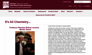 Chemistry.nmsu.edu thumbnail