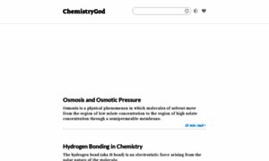 Chemistrygod.com thumbnail