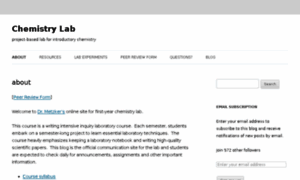 Chemistrylab.wordpress.com thumbnail