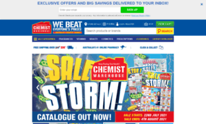 Chemistwarehouse.com thumbnail