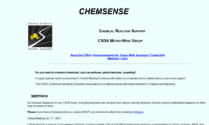 Chemsense.com thumbnail