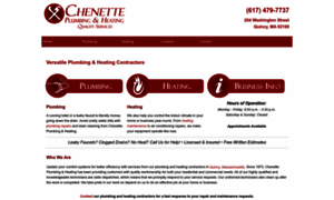 Chenetteplumbing.com thumbnail