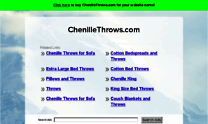 Chenillethrows.com thumbnail