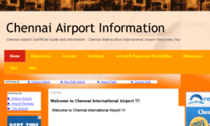 Chennaiairportinfo.com thumbnail