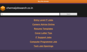 Chennaijobsearch.co.in thumbnail