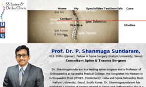 Chennaispinesurgeon.com thumbnail