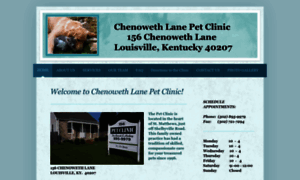 Chenowethlanepetclinic.com thumbnail