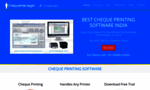 Chequeprinting.co.in thumbnail