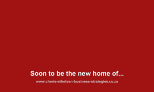 Cherie-eilertsen-business-strategies.co.za thumbnail