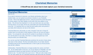 Cherished-memories.com thumbnail