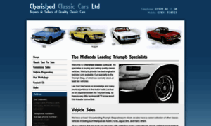 Cherishedclassiccars.com thumbnail