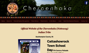 Cheroenhaka-nottoway.org thumbnail