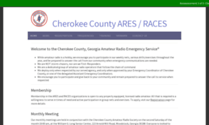 Cherokee-ares.org thumbnail