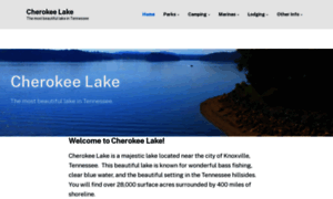 Cherokee-lake.org thumbnail