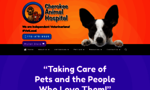 Cherokeeanimalhospital.com thumbnail