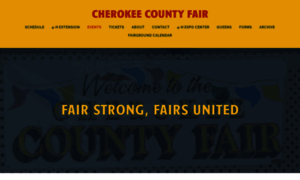 Cherokeecountyfair.net thumbnail