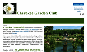 Cherokeegardenclub.com thumbnail