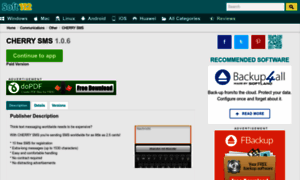 Cherry-sms.soft112.com thumbnail
