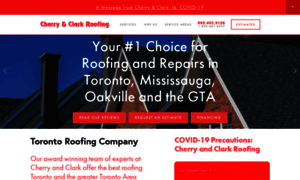 Cherryandclarkroofing.ca thumbnail