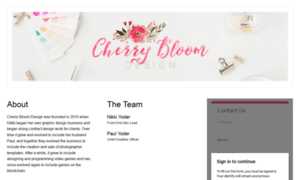 Cherrybloomdesign.com thumbnail