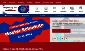 Cherrycreek.cherrycreekschools.org thumbnail