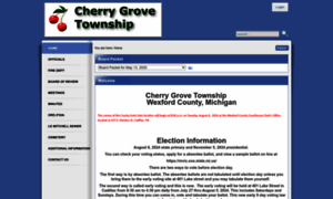 Cherrygrovetwp.org thumbnail