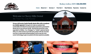 Cherryhillsdental.com thumbnail