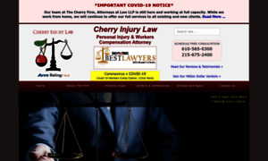 Cherryinjurylaw.com thumbnail