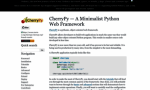 Cherrypy.readthedocs.io thumbnail