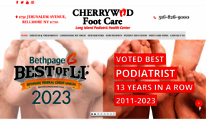 Cherrywoodfootcare.com thumbnail