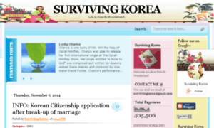 Chersurvivingkorea.blogspot.com thumbnail