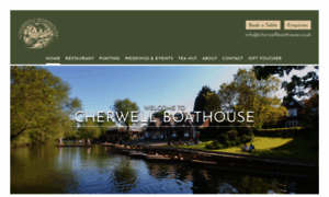 Cherwellboathouse.co.uk thumbnail