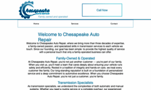 Chesapeakeautorepair.net thumbnail