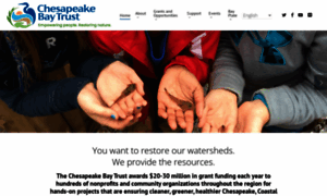Chesapeakebaytrust.org thumbnail