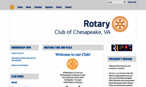 Chesapeakerotary.org thumbnail