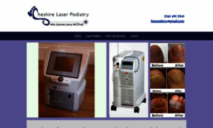 Cheshire-laser-podiatry.co.uk thumbnail