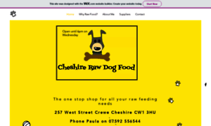 Cheshirerawdogfood.com thumbnail