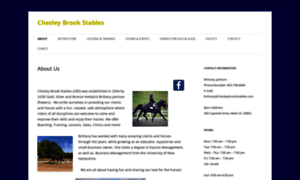 Chesleybrookstables.com thumbnail